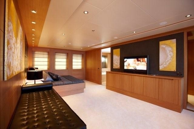 Main Master Cabin On Board Yacht ALKHOR