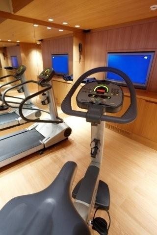Gym Aboard Yacht ALKHOR