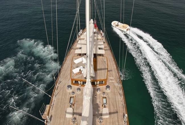 Deck: Yacht GWEILO's Above Image