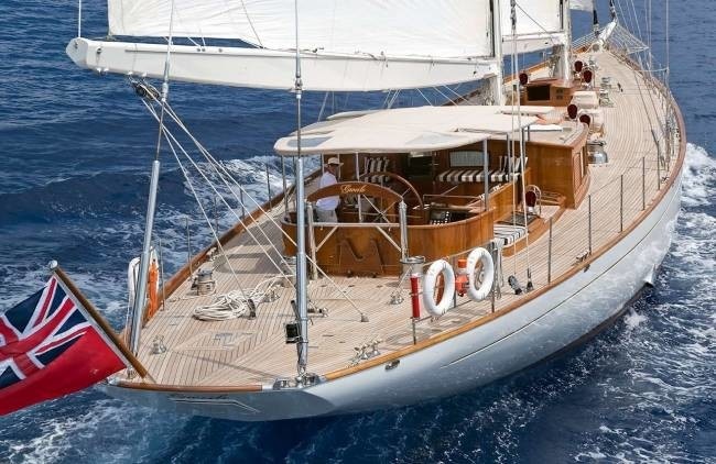 Aft On Board Yacht GWEILO