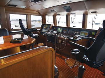 Pilot House On Yacht INSPIRATION