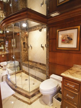 Main Master Bath On Yacht INSPIRATION
