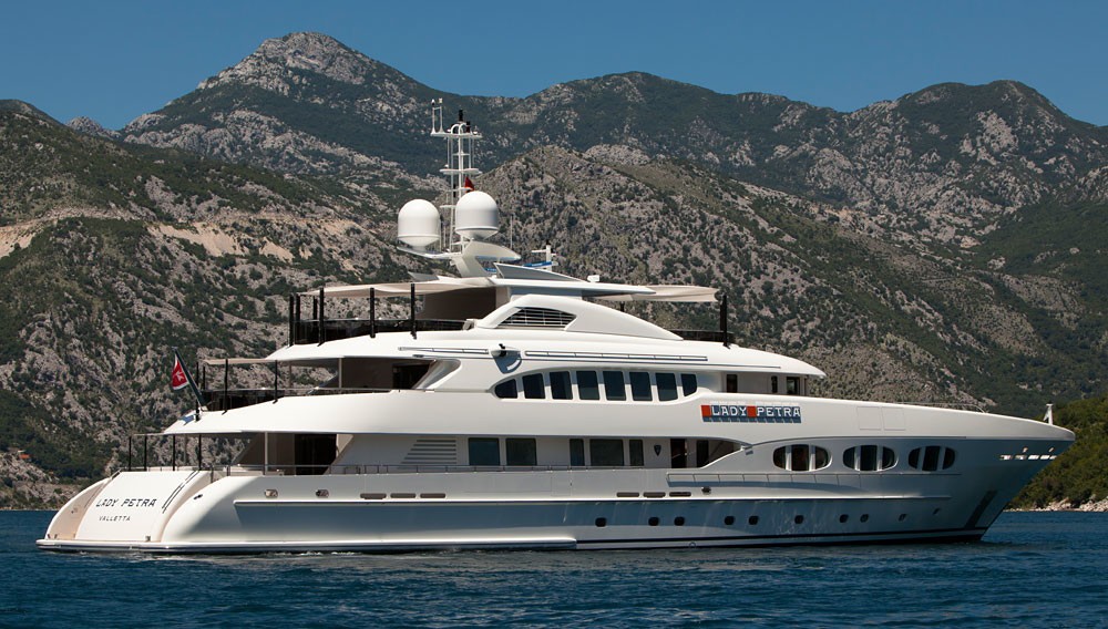 The 47m Yacht LADY PETRA