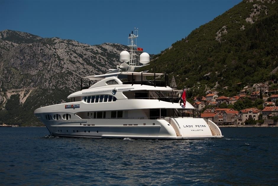 The 47m Yacht LADY PETRA