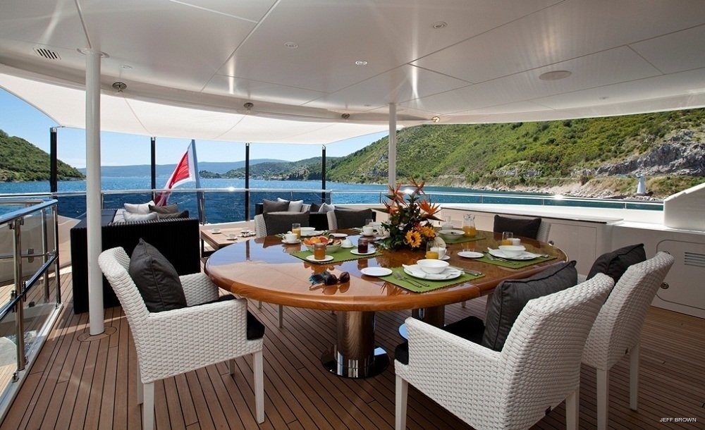 The 47m Yacht LADY PETRA