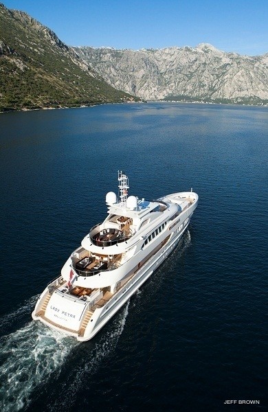 The 47m Yacht LADY PETRA
