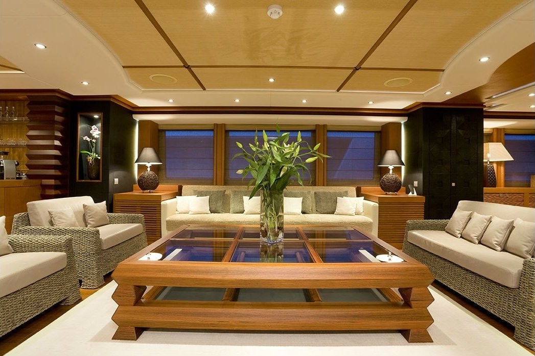 Inside Aboard Yacht SIROCCO