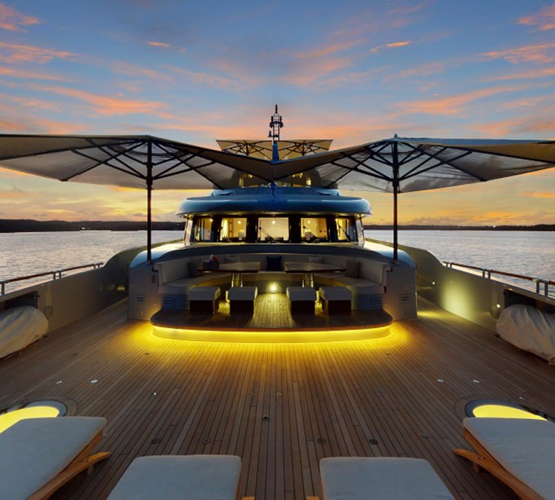 Fore Deck Sunset