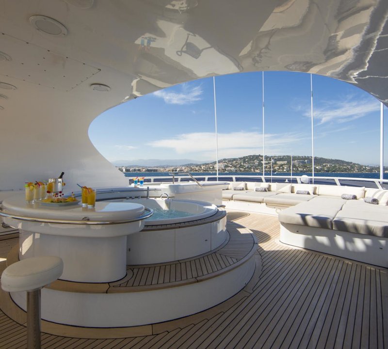 Hard Upper Aboard Yacht KANALOA