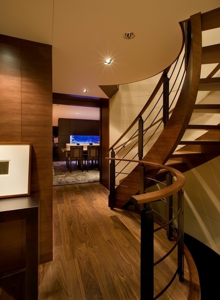 Stairway With Eating/dining On Board Yacht ODESSA