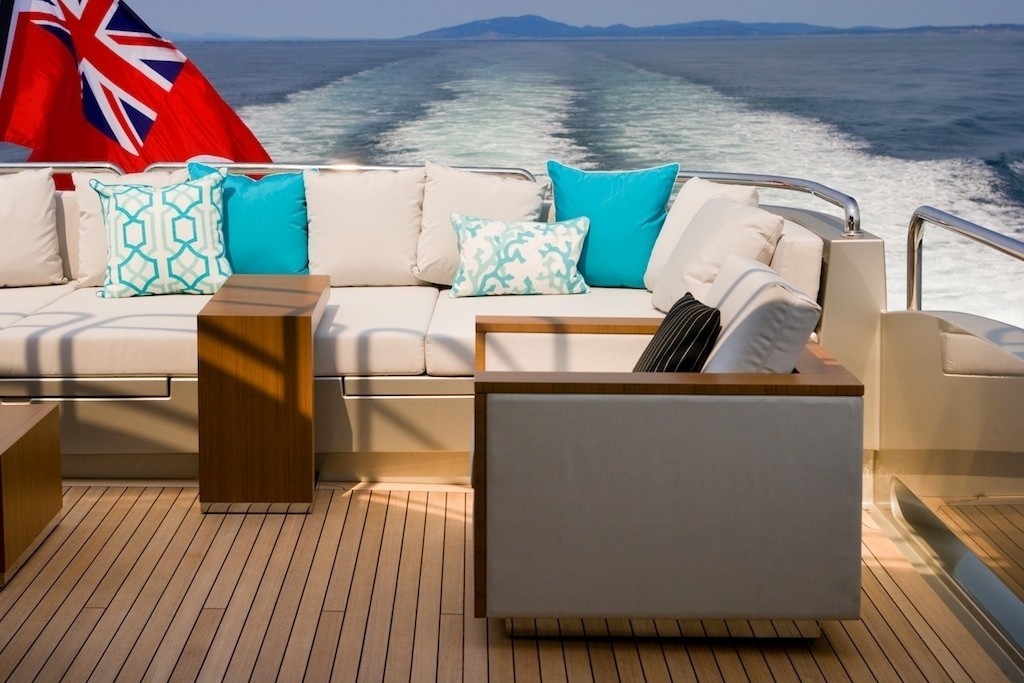 Close Up: Yacht ODESSA's Sitting Photograph