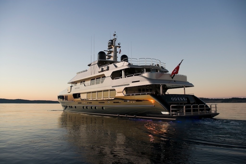 Aft Aspect Aboard Yacht ODESSA