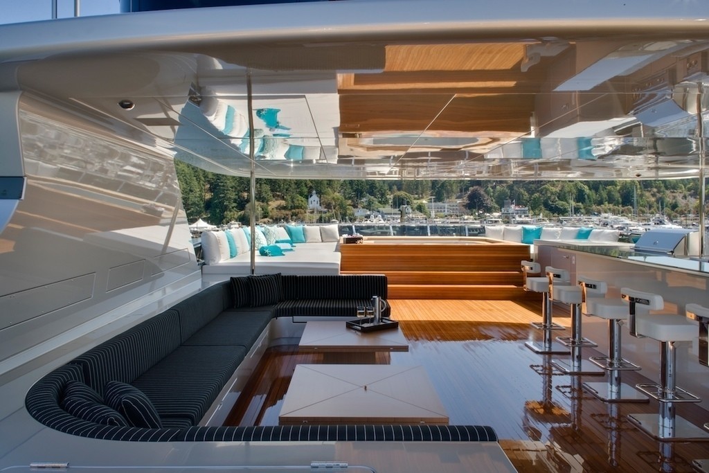 Sitting: Yacht ODESSA's Sun Deck Image