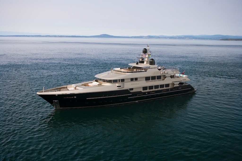 Profile Aspect On Board Yacht ODESSA