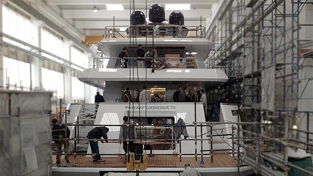 The 49m Yacht PARAM JAMUNA IV