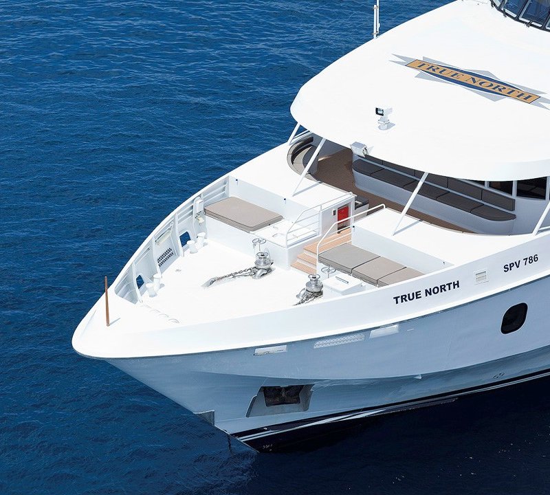 The 49m Yacht TRUE NORTH