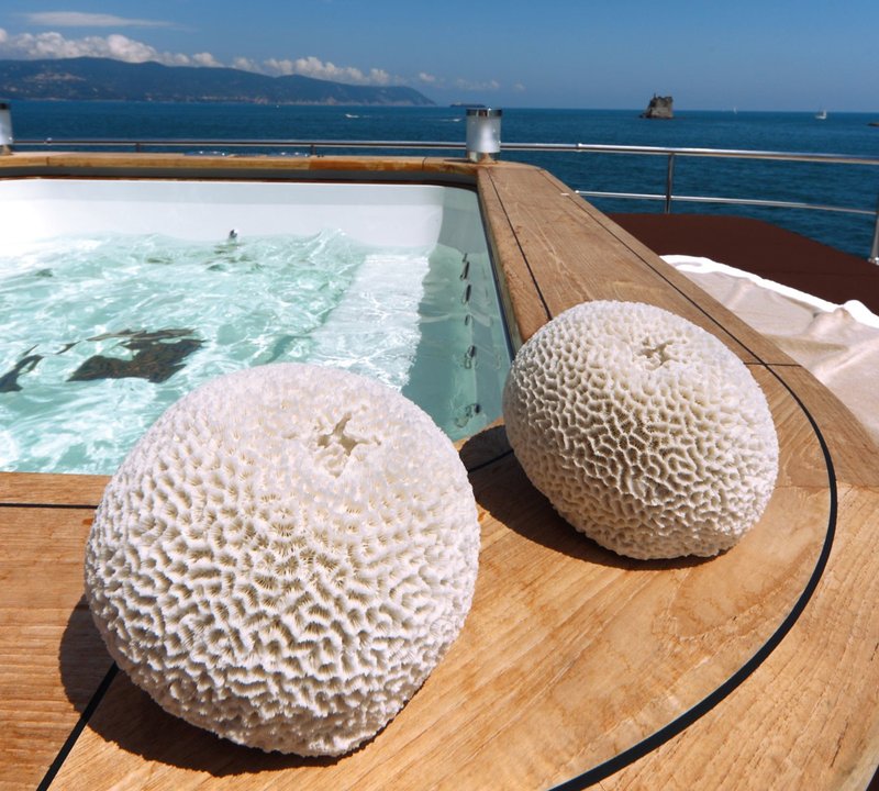 Jacuzzi Pool On Yacht ZALIV III