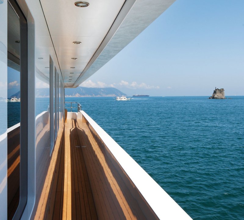 Balcony On Yacht ZALIV III