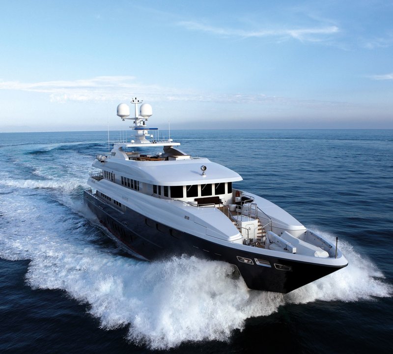 Forward: Yacht ZALIV III's Cruising Pictured
