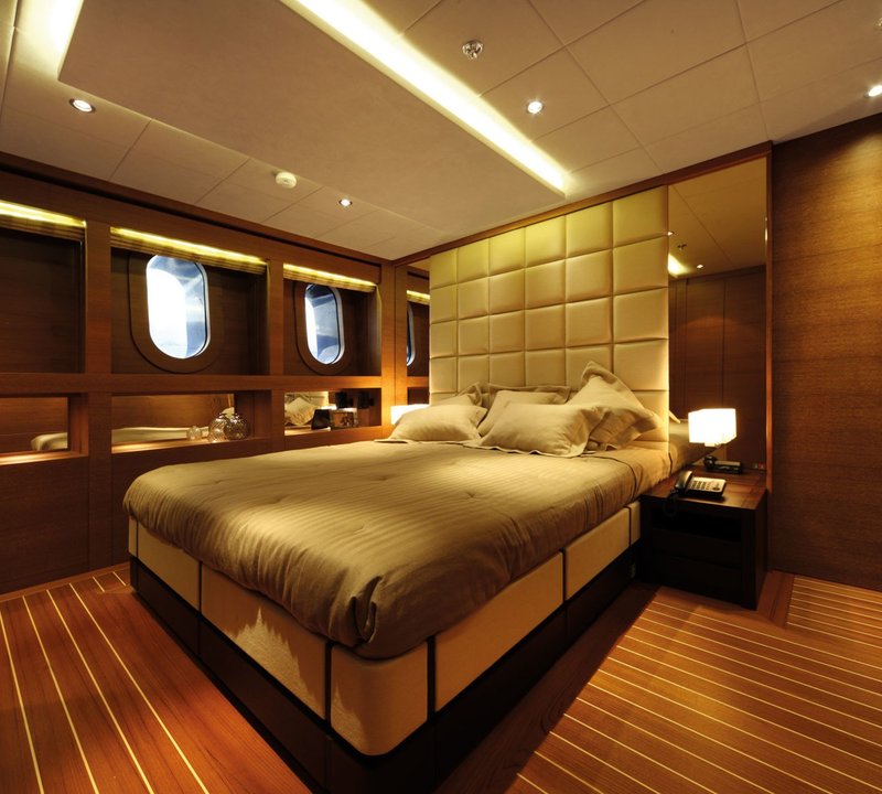 Guest's Cabin On Yacht ZALIV III