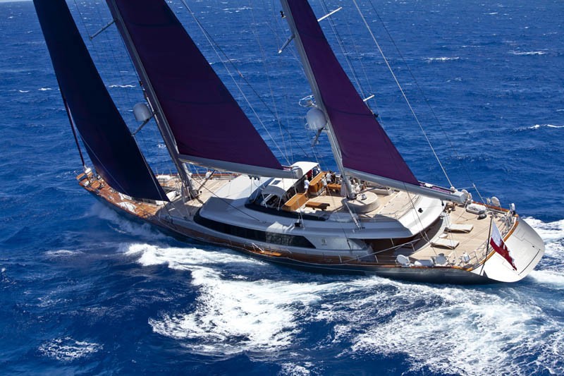 Aft: Yacht BARACUDA VALLETTA's Cruising Image