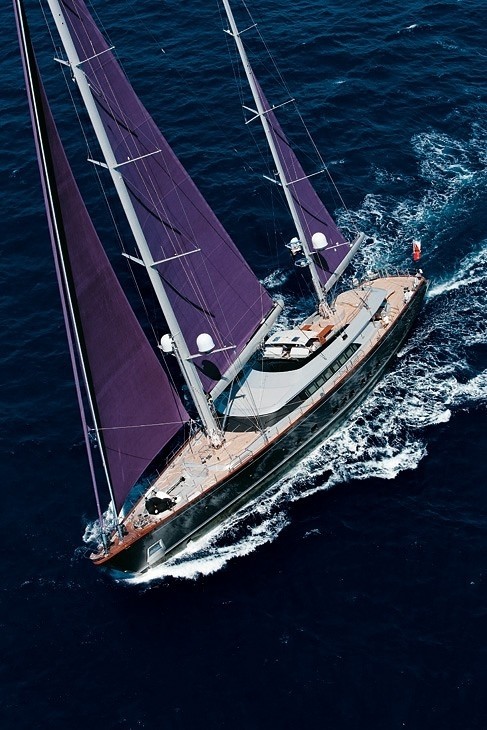 Forward: Yacht BARACUDA VALLETTA's From Above Photograph
