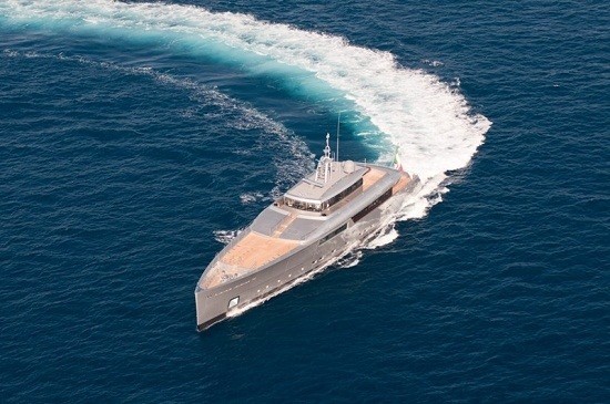 Changing Course On Board Yacht EXUMA