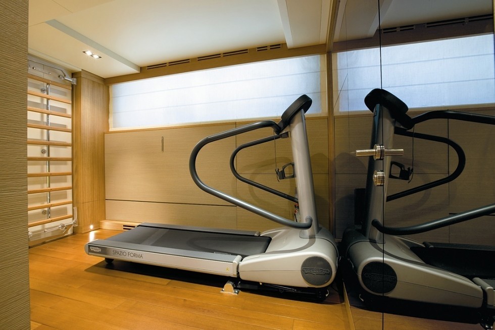 Gymnasium On Board Yacht EXUMA