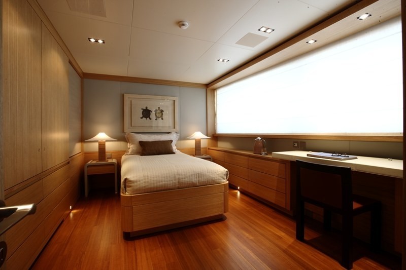 Window View: Yacht EXUMA's Guest's Cabin Image