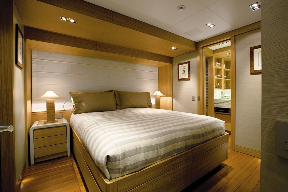 Guest's Cabin On Board Yacht EXUMA