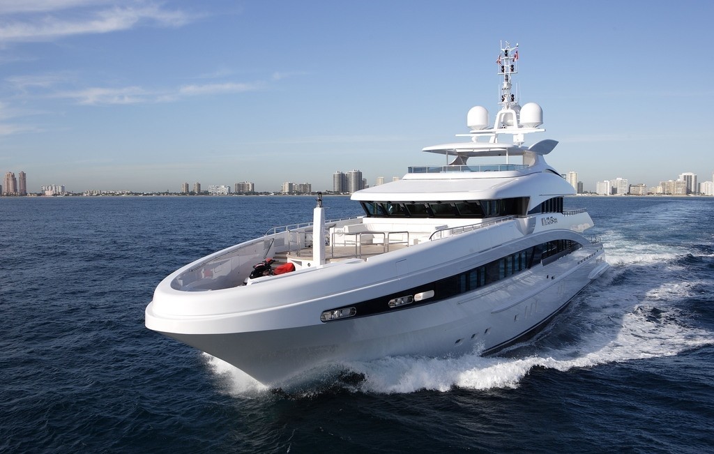 Forward Aspect Aboard Yacht INCEPTION