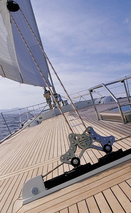 Deck Aboard Yacht IS A ROSE