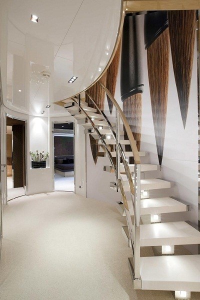 Staircase On Yacht LA PELLEGRINA