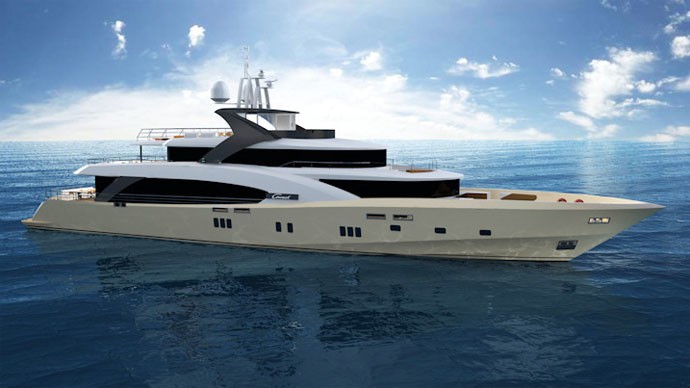 Artist Rendering On Yacht LA PELLEGRINA