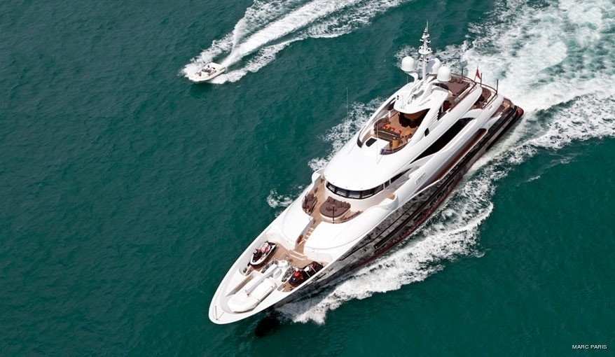 Above On Yacht LIBERTY