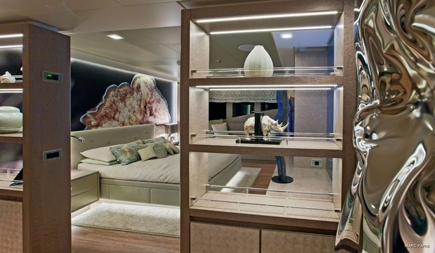 Profile Aspect: Yacht LIBERTY's Main Master Cabin Captured