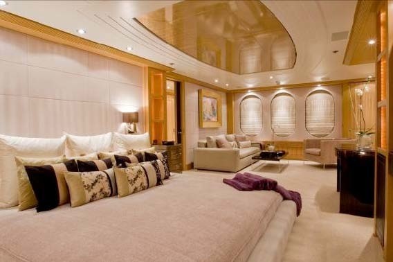 Berth: Yacht MALIBU's Main Master Cabin Pictured