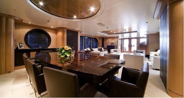 Eating/dining Saloon On Yacht MALIBU