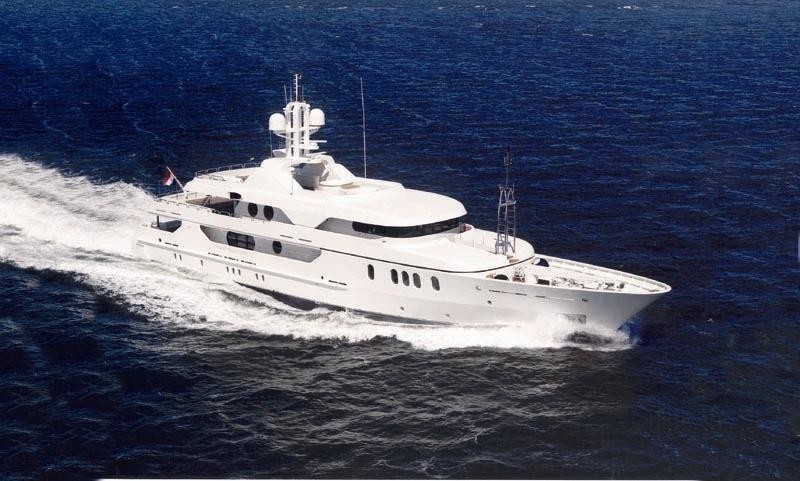 Under Way Aboard Yacht MALIBU