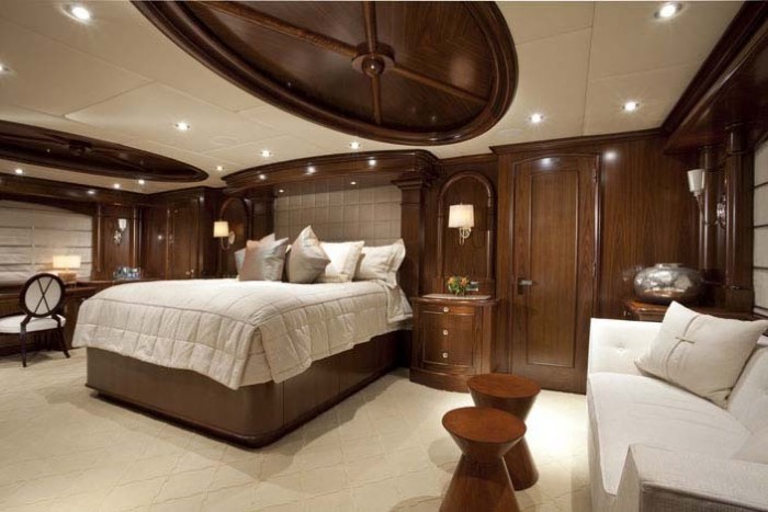 Main Master Cabin Aboard Yacht WHEELS