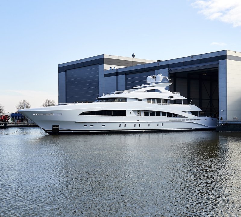 50m Superyacht WHITE By Heesen, Frank Laupman Of Omega Architects And Cristiano Gatto Design Launched