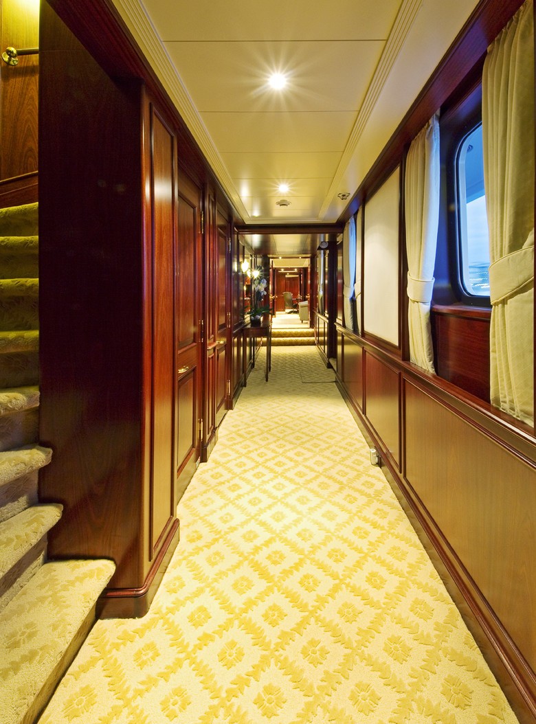 Main Master Hall Aboard Yacht LEGEND