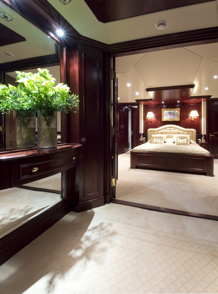 Guest's Lobby Aboard Yacht LEGEND