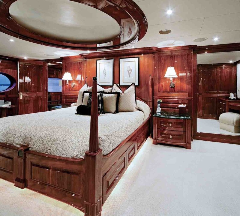 Main Master Cabin On Yacht ONE MORE TOY