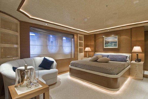 Double Sized Cabin On Board Yacht O'NEIRO