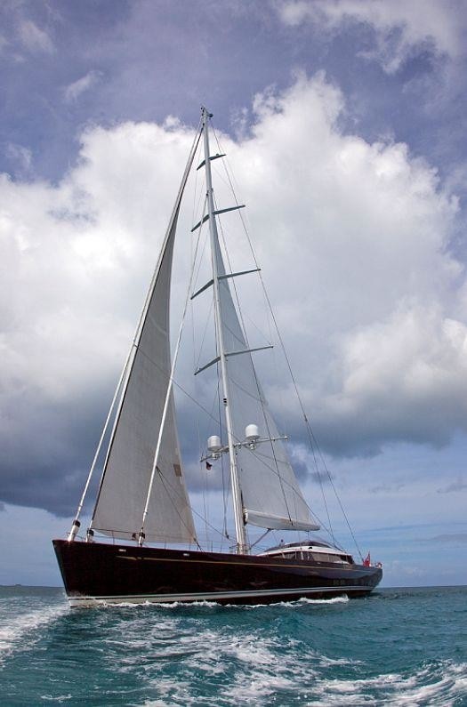 Sailing On Yacht PRANA