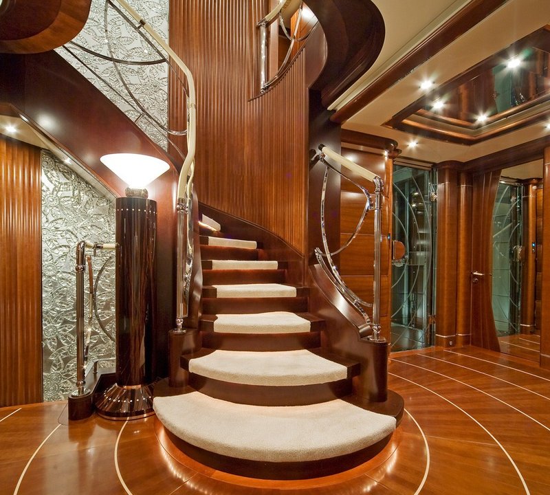 Lobby On Yacht LATITUDE