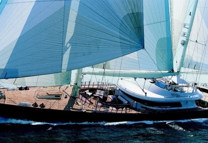 Cruising Under Sail On Yacht LUNA
