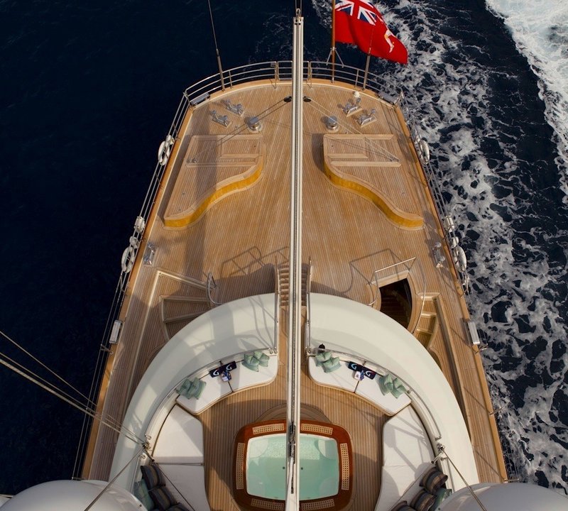 Aft: Yacht LUNA's Above Captured