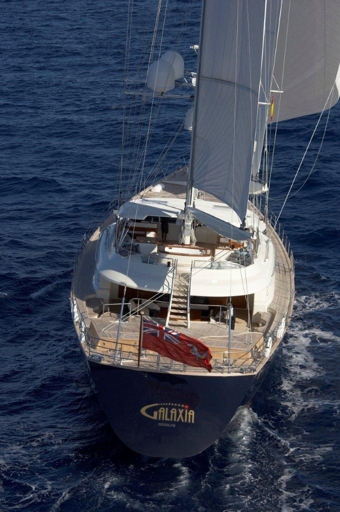 Aft Aspect Aboard Yacht LUNA